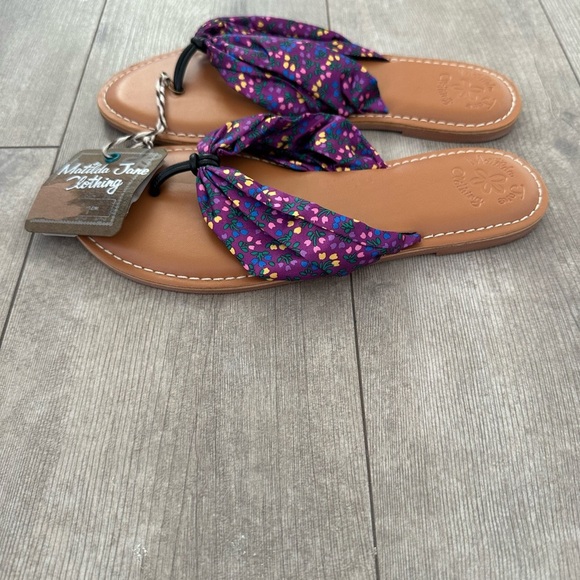 New Matilda Jane Women’s Sandals ‘Toes In the sand’ Flip Flops size 7 - Picture 10 of 12